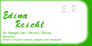 edina reichl business card